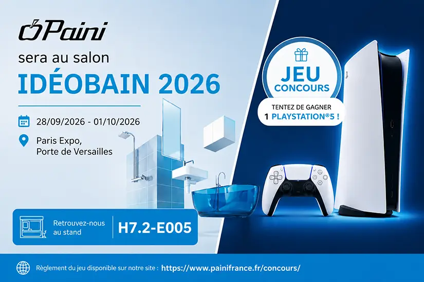 Paini France sera présent au salon Idéobain 2026 